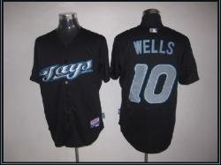 Toronto Blue Jays #10 blank black Cool Base Jerseys