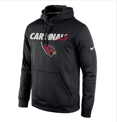 Arizona Cardinals Nike Kick Off Staff Performance Pullover Hoodie Black