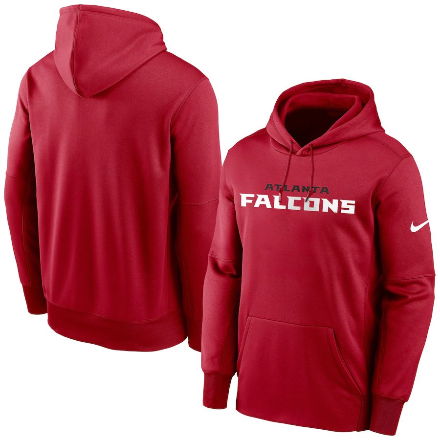 Atlanta Falcons Nike Fan Gear Wordmark Performance Pullover Hoodie Red Atlanta Falcons Nike Fan Gear Wordmark Performance Pullover Hoodie Red