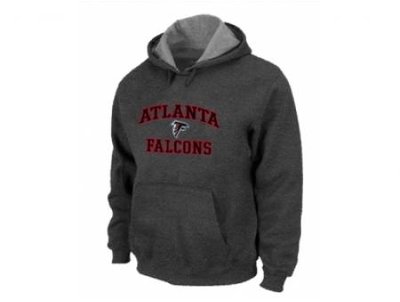 Atlanta Falcons Heart & Soul Pullover Hoodie D.Grey