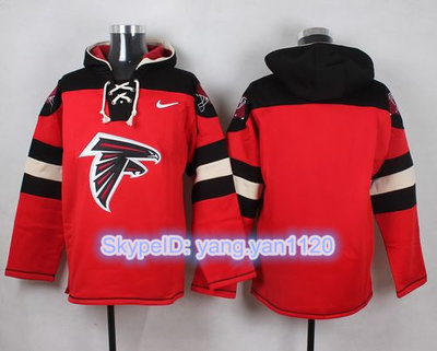 Nike Falcons Blank Red Player Pullover NFL Hoodie Nike Falcons Blank Red Player Pullover NFL Hoodie