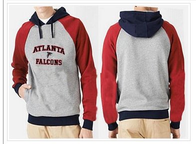 Atlanta Falcons Heart & Soul Pullover Hoodie Grey & Red