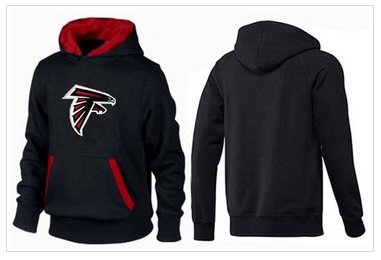 Atlanta Falcons Logo Pullover Hoodie Black & Red Atlanta Falcons Logo Pullover Hoodie Black & Red