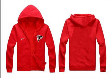 New Atlanta Falcons Authentic Logo Hoodie Red