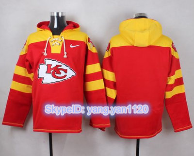 Nike Chiefs Blank Red Player Pullover NFL Hoodie