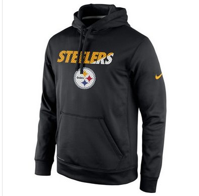 Pittsburgh Steelers Nike Kick Off Staff Performance Pullover Hoodie Black