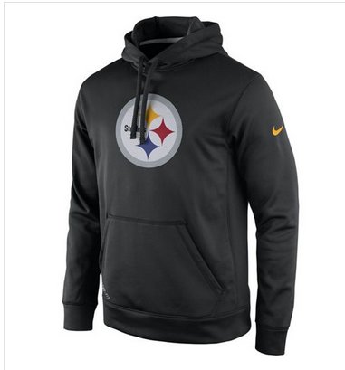 Pittsburgh Steelers Nike Practice Performance Pullover Hoodie Black