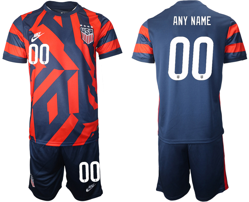 Custom Men's USA Away Jersey