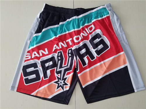 Spurs Yellow Black Big Face With Pocket Swingman Shorts Spurs Yellow Black Big Face With Pocket Swingman Shorts