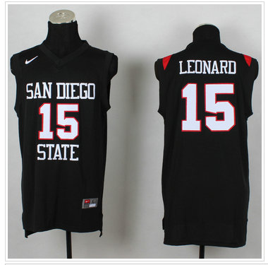 San Antonio Spurs 2 #15 LEONARD black NBA jerseys