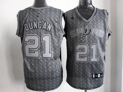 nba san antonio spurs #21 tim duncan grey(static fashion swingman) nba san antonio spurs #21 tim duncan grey(static fashion swingman)