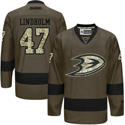 Ducks #47 Hampus Lindholm Green Salute to Service Stitched NHL Jersey Ducks #47 Hampus Lindholm Green Salute to Service Stitched NHL Jersey