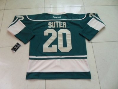 nhl jerseys minnesota wilds 20 suter green(suter)