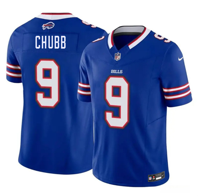 Men's Buffalo Bills #9 Bradley Chubb Blue 2026 F.U.S.E. Vapor Untouchable Limited Stitched Football Jersey Men's Buffalo Bills #9 Bradley Chubb Blue 2026 F.U.S.E. Vapor Untouchable Limited Stitched Football Jersey