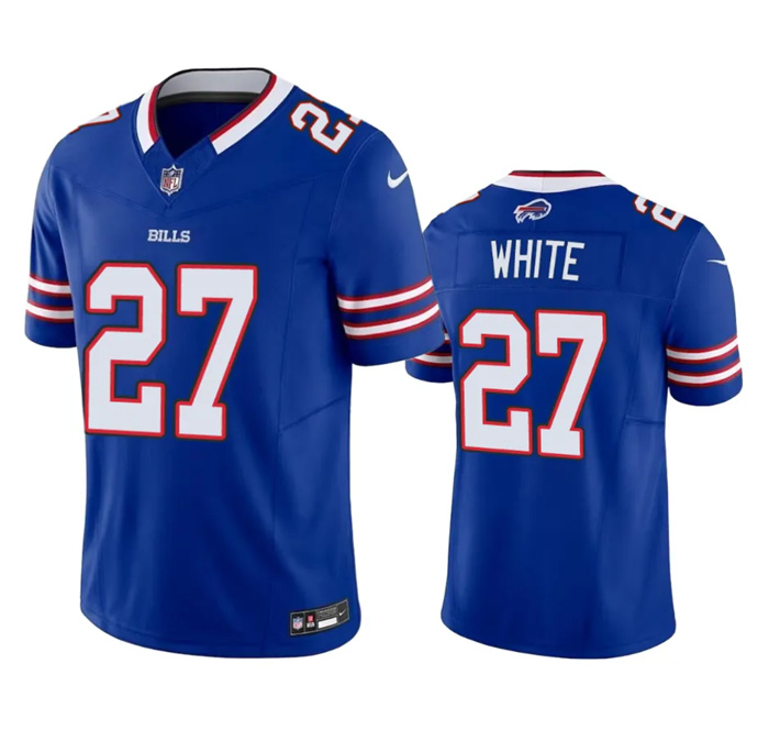 Men's Buffalo Bills #27 Tre'Davious White Blue 2023 F.U.S.E. Vapor Untouchable Limited Stitched Jersey Men's Buffalo Bills #27 Tre'Davious White Blue 2023 F.U.S.E. Vapor Untouchable Limited Stitched Jersey