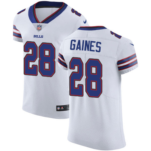 Nike Bills #28 E.J. Gaines White Men's Stitched NFL New Elite Jersey Nike Bills #28 E.J. Gaines White Men's Stitched NFL New Elite Jersey