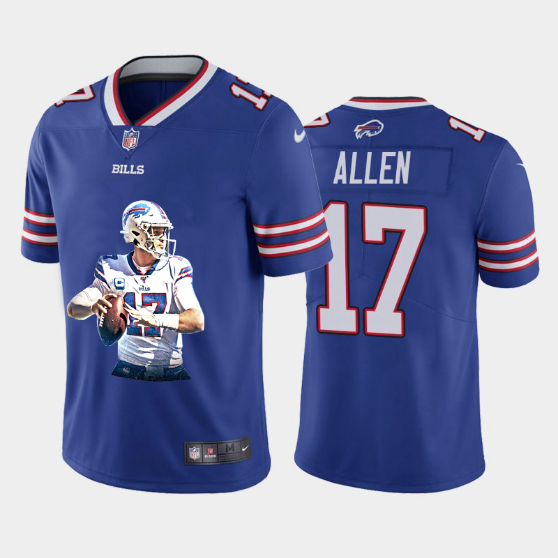 Nike Bills 17 Josh Allen Royal Player Name White Logo Vapor Untouchable Limited Jersey Nike Bills 17 Josh Allen Royal Player Name White Logo Vapor Untouchable Limited Jersey