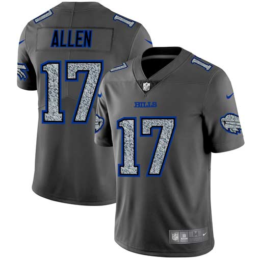 Nike Bills 17 Josh Allen Gray Camo Vapor Untouchable Limited Jersey Nike Bills 17 Josh Allen Gray Camo Vapor Untouchable Limited Jersey