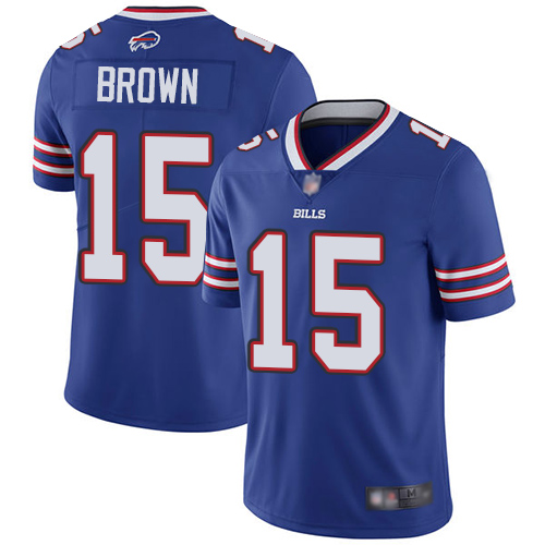 Bills #15 John Brown Royal Blue Team Color Men's Stitched Football Vapor Untouchable Limited Jersey Bills #15 John Brown Royal Blue Team Color Men's Stitched Football Vapor Untouchable Limited Jersey