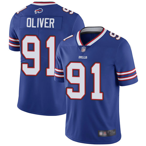 Bills #91 Ed Oliver Royal Blue Team Color Men's Stitched Football Vapor Untouchable Limited Jersey Bills #91 Ed Oliver Royal Blue Team Color Men's Stitched Football Vapor Untouchable Limited Jersey