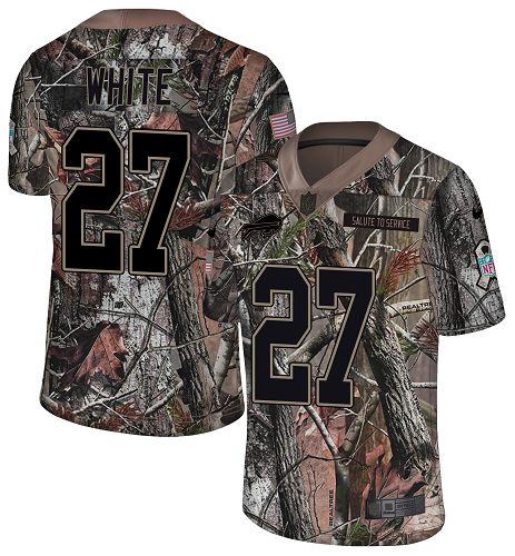 Nike Bills #27 Tre'Davious White Camo Men's Stitched NFL Limited Rush Realtree Jersey Nike Bills #27 Tre'Davious White Camo Men's Stitched NFL Limited Rush Realtree Jersey