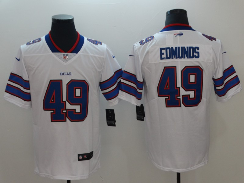 Nike Bills 49 Tremaine Edmunds White Vapor Untouchable Limited Jersey Nike Bills 49 Tremaine Edmunds White Vapor Untouchable Limited Jersey
