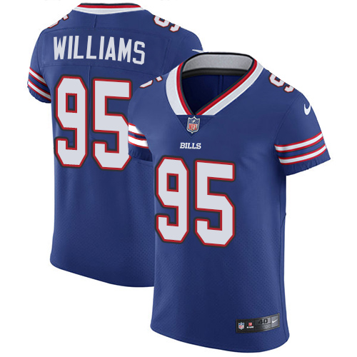 Nike Bills #95 Kyle Williams Royal Blue Team Color Men's Stitched NFL Vapor Untouchable Elite Jersey Nike Bills #95 Kyle Williams Royal Blue Team Color Men's Stitched NFL Vapor Untouchable Elite Jersey