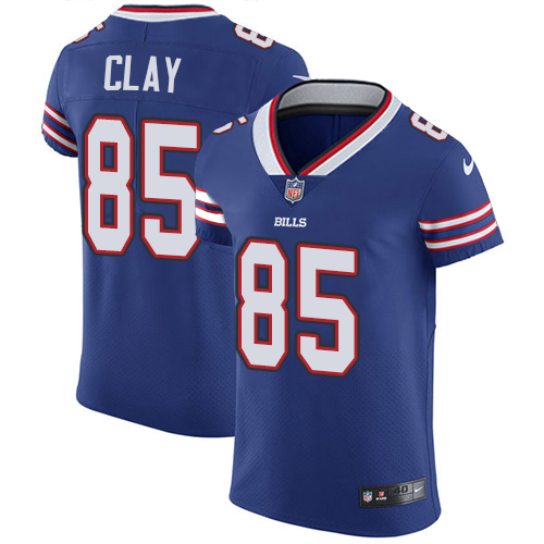Nike Bills #85 Charles Clay Royal Blue Team Color Men's Stitched NFL Vapor Untouchable Elite Jersey Nike Bills #85 Charles Clay Royal Blue Team Color Men's Stitched NFL Vapor Untouchable Elite Jersey