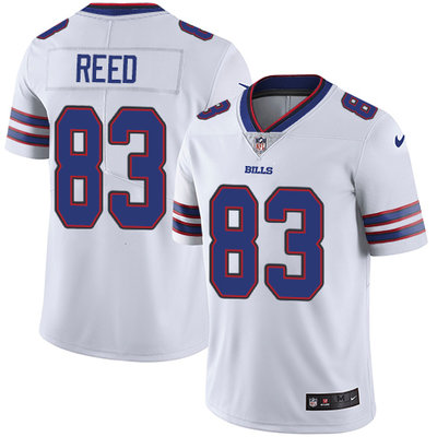 Nike Bills #83 Andre Reed White Men's Stitched NFL Vapor Untouchable Limited Jersey Nike Bills #83 Andre Reed White Men's Stitched NFL Vapor Untouchable Limited Jersey