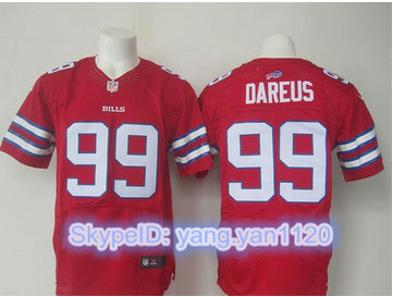 Nike Buffalo Bills #99 Marcell Dareus Red Men's Stitched NFL Elite Rush Jersey