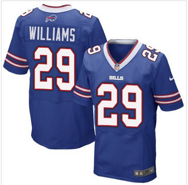 Nike Buffalo Bills #29 Karlos Williams Royal Blue Team Color Men's Stitched NFL New Elite Jersey