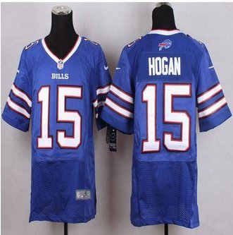 New Buffalo Bills #15 Chris Hogan Royal Blue Team Color Men's Stitched NFL New Elite Jersey