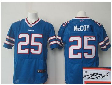New Buffalo Bills #25 LeSean McCoy Royal Blue Team Color Men's Stitched NFL Elite