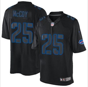 NEW Buffalo Bills #25 LeSean McCoy Black Men's Stitched NFL Impact Limited Jersey NEW Buffalo Bills #25 LeSean McCoy Black Men's Stitched NFL Impact Limited Jersey