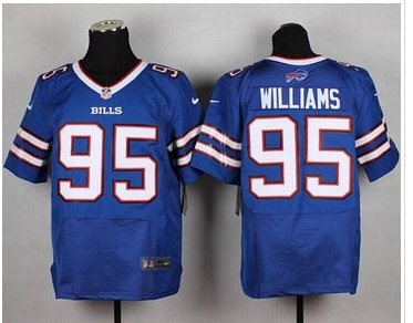 NEW Buffalo Bills #95 Kyle Williams Royal Blue Team Color NFL New Elite Jersey NEW Buffalo Bills #95 Kyle Williams Royal Blue Team Color NFL New Elite Jersey