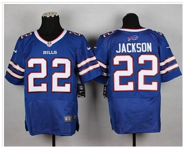 NEW Buffalo Bills #22 Fred Jackson Royal Blue Team Color NFL New Elite Jersey