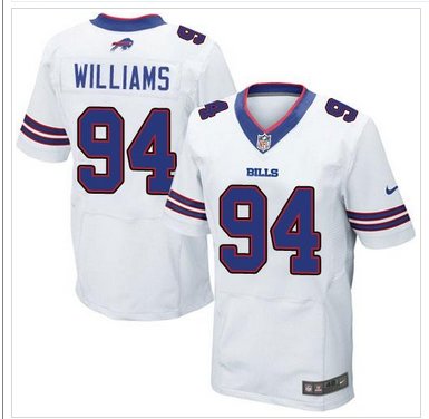 NEW Buffalo Bills #94 Mario Williams White NFL New Elite Jersey NEW Buffalo Bills #94 Mario Williams White NFL New Elite Jersey