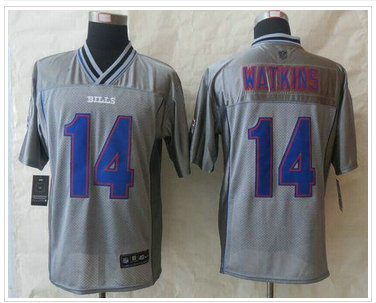 Buffalo Bills #14 Sammy Watkins Grey NFL Elite Vapor Jersey Buffalo Bills #14 Sammy Watkins Grey NFL Elite Vapor Jersey