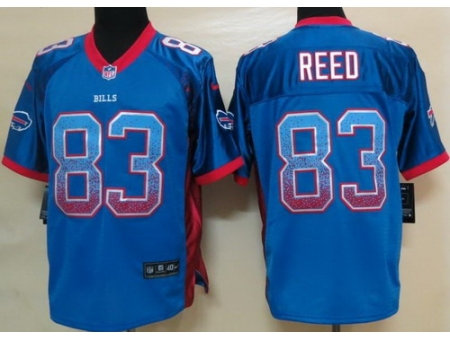NEW Buffalo Bills 83 Andre Reed Blue Drift Fashion Elite NFL Jerseys NEW Buffalo Bills 83 Andre Reed Blue Drift Fashion Elite NFL Jerseys