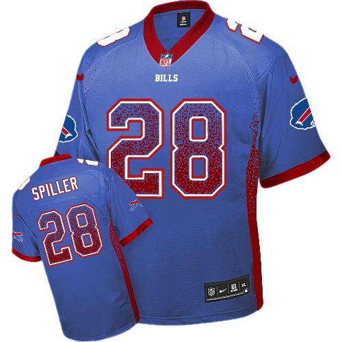 NEW Buffalo Bills 28 C.J. Spiller Royal Blue Team Color Stitched NFL Elite Drift Fashion Jersey NEW Buffalo Bills 28 C.J. Spiller Royal Blue Team Color Stitched NFL Elite Drift Fashion Jersey
