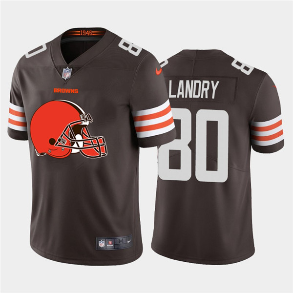 Nike Browns 80 Jarvis Landry Brown Team Big Logo Vapor Untouchable Limited Jersey Nike Browns 80 Jarvis Landry Brown Team Big Logo Vapor Untouchable Limited Jersey