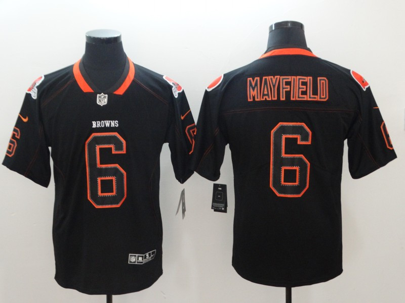 Nike Browns 6 Baker Mayfield Black Shadow Legend Limited Jersey Nike Browns 6 Baker Mayfield Black Shadow Legend Limited Jersey