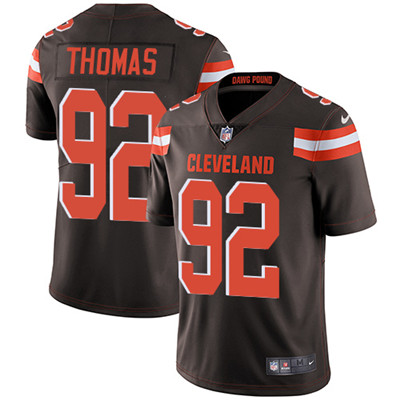 Nike Browns #92 Chad Thomas Brown Team Color Men's Stitched NFL Vapor Untouchable Limited Jersey Nike Browns #92 Chad Thomas Brown Team Color Men's Stitched NFL Vapor Untouchable Limited Jersey