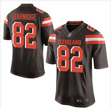 Nike Cleveland Browns #82 Gary Barnidge Brown Team Color Men's Stitched NFL New Elite Jersey Nike Cleveland Browns #82 Gary Barnidge Brown Team Color Men's Stitched NFL New Elite Jersey