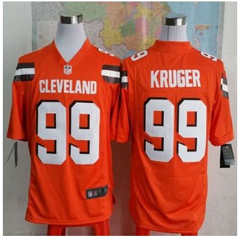 New Cleveland Browns #99 Paul Kruger Orange Alternate Men's Stitched NFL Game Jersey New Cleveland Browns #99 Paul Kruger Orange Alternate Men's Stitched NFL Game Jersey