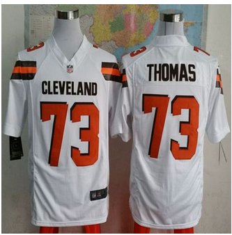 New Cleveland Browns #73 Joe Thomas White Men's Stitched NFL Game Jersey New Cleveland Browns #73 Joe Thomas White Men's Stitched NFL Game Jersey