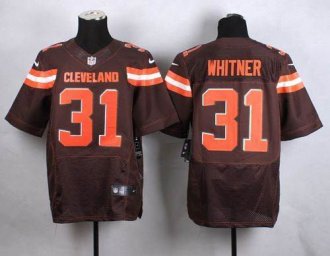 Nike Cleveland Browns #31 Donte Whitner Brown Team Color Men's Stitched NFL New Elite jersey Nike Cleveland Browns #31 Donte Whitner Brown Team Color Men's Stitched NFL New Elite jersey