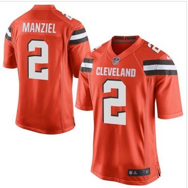 New Cleveland Browns #2 Johnny Manziel Orange Alternate Men's Stitched NFL New Elite jersey New Cleveland Browns #2 Johnny Manziel Orange Alternate Men's Stitched NFL New Elite jersey
