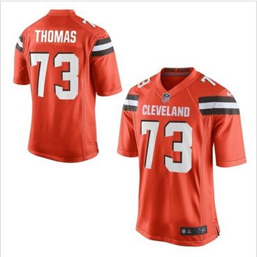 New Cleveland Browns #73 Joe Thomas Orange Alternate Men's Stitched NFL New Elite Jersey New Cleveland Browns #73 Joe Thomas Orange Alternate Men's Stitched NFL New Elite Jersey