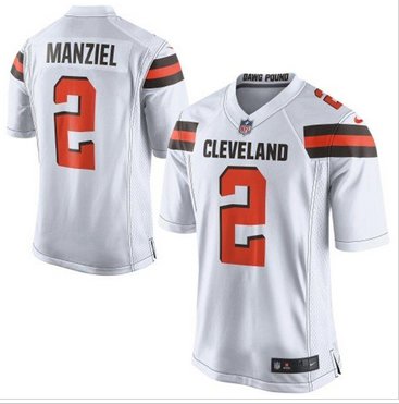 New Cleveland Browns #2 Johnny Manziel White Men's Stitched NFL New Elite Jersey New Cleveland Browns #2 Johnny Manziel White Men's Stitched NFL New Elite Jersey